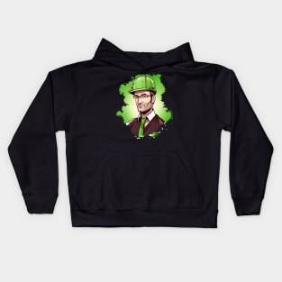 Engineer St. Patrick's Day Kids Hoodie